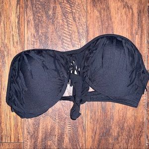 Black Top piece bikini